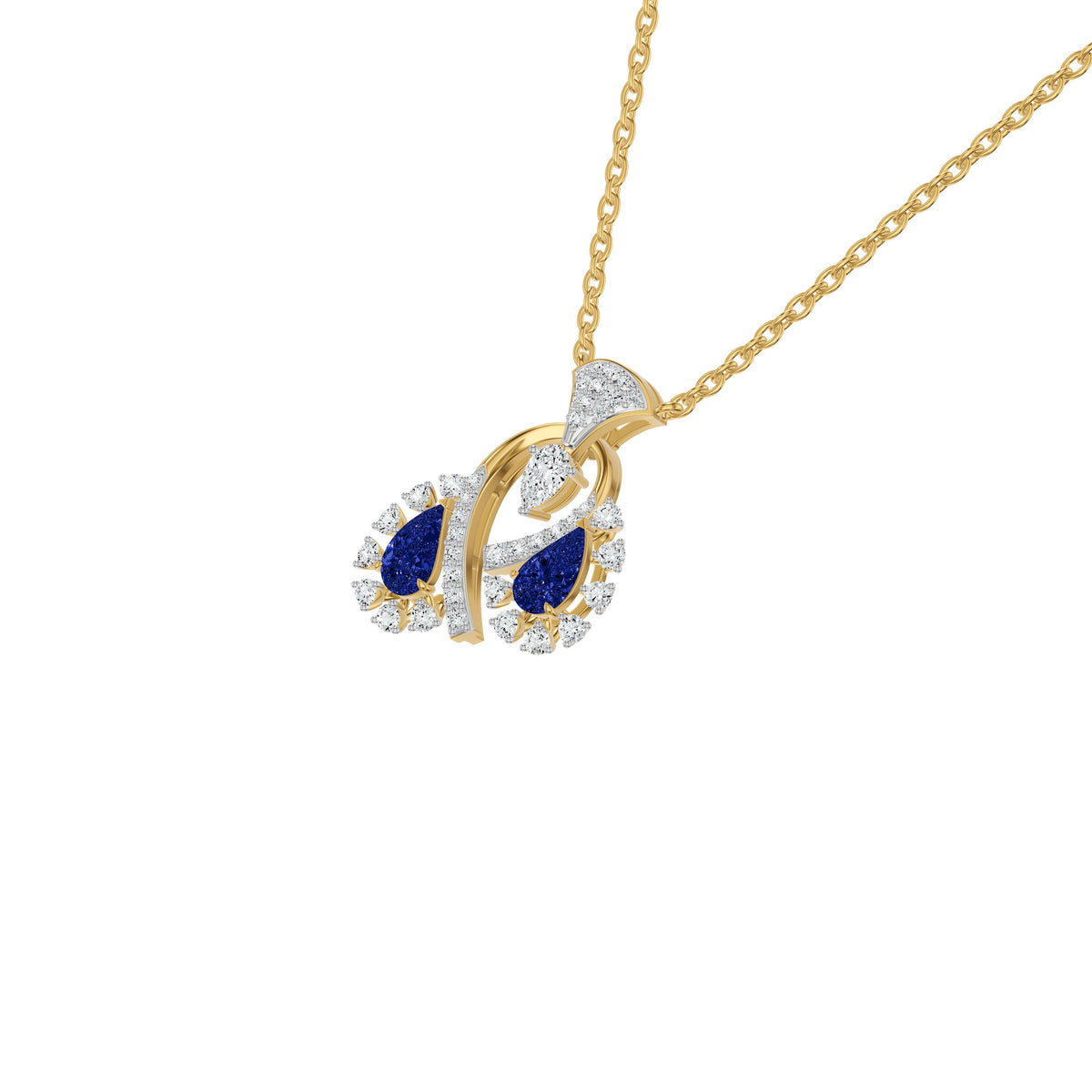 NJ-NLCP21405 18 KT / Yellow Gold