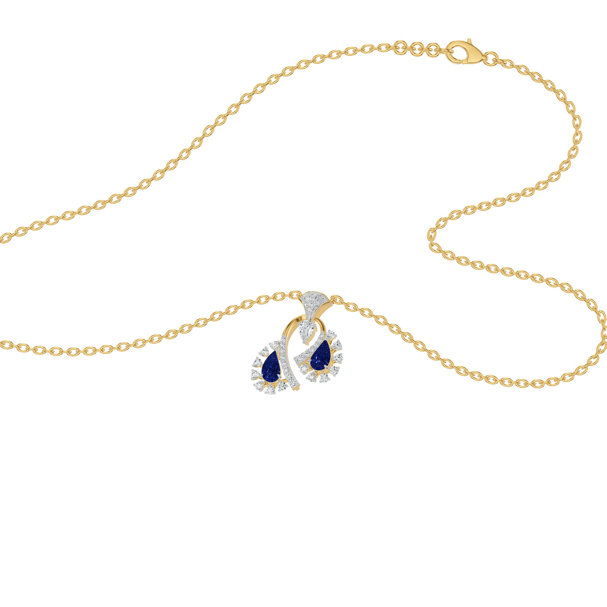 NJ-NLCP21405 18 KT / Yellow Gold