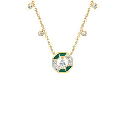 NJ-NLCP26604 18 KT / Yellow Gold