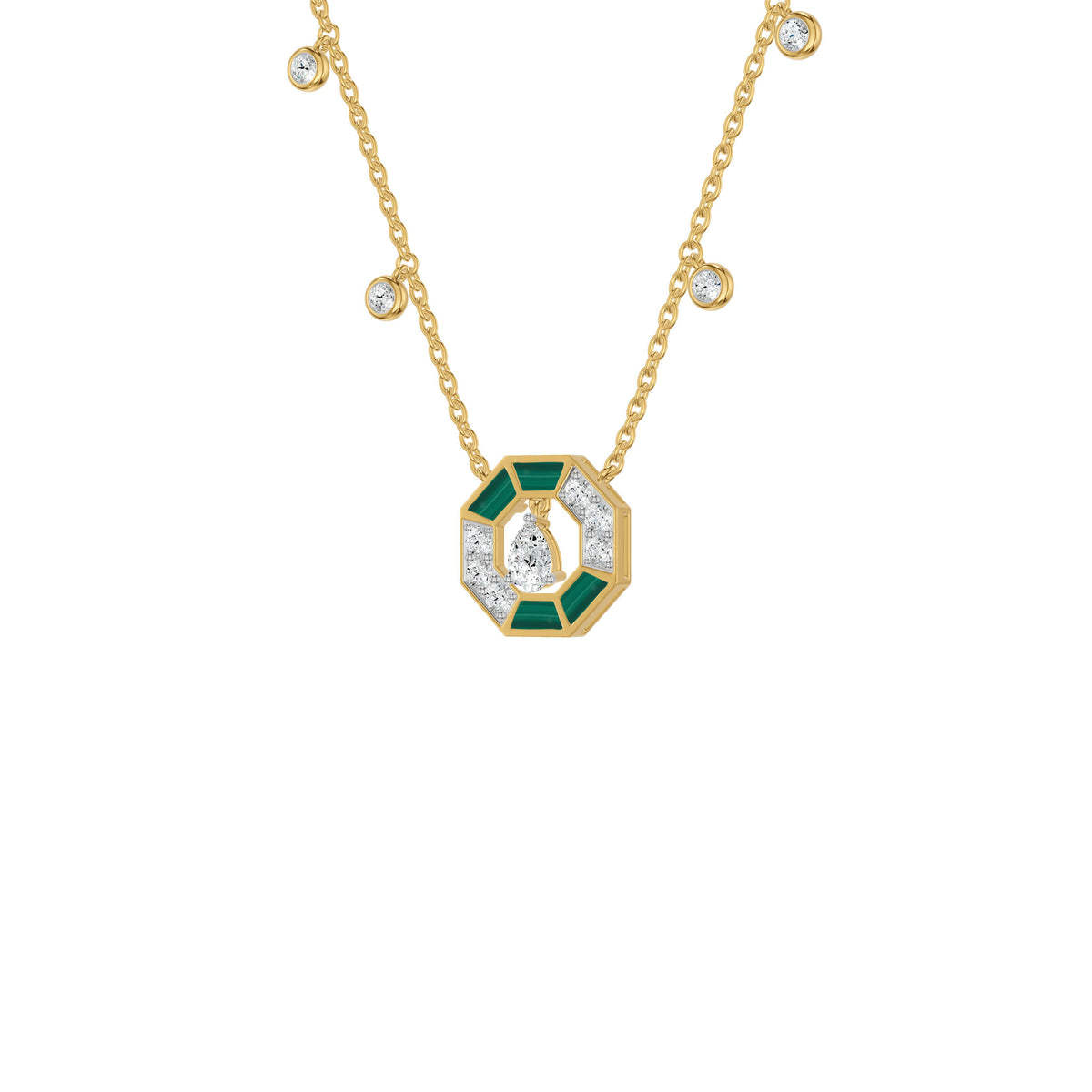 NJ-NLCP26604 18 KT / Yellow Gold