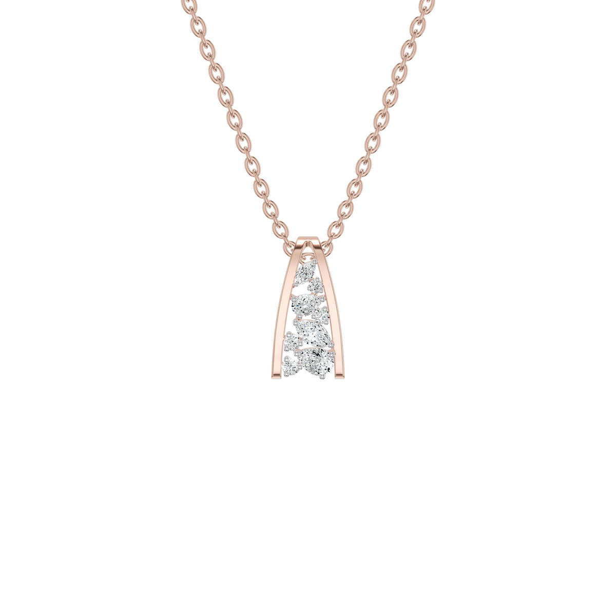 NJ-NLCP3840 18 KT / Rose Gold