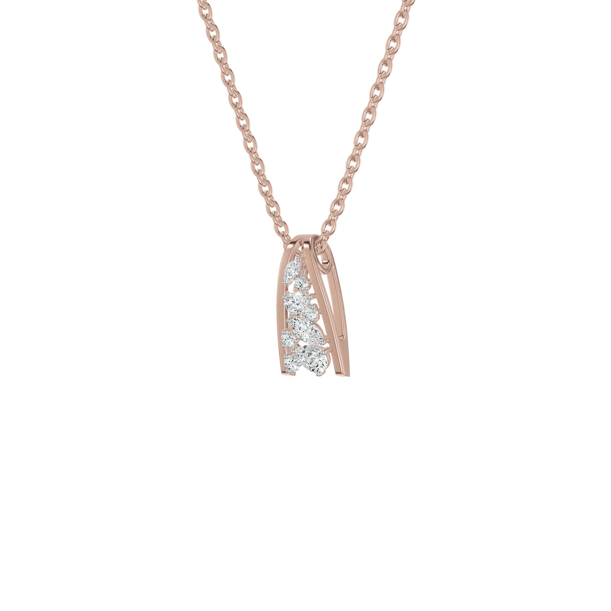 NJ-NLCP3840 18 KT / Rose Gold