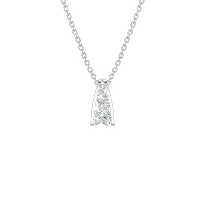NJ-NLCP3840 18 KT / White Gold