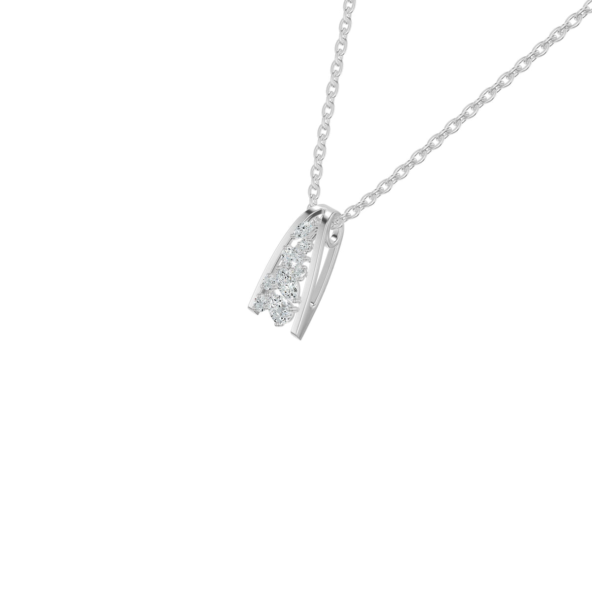NJ-NLCP3840 18 KT / White Gold