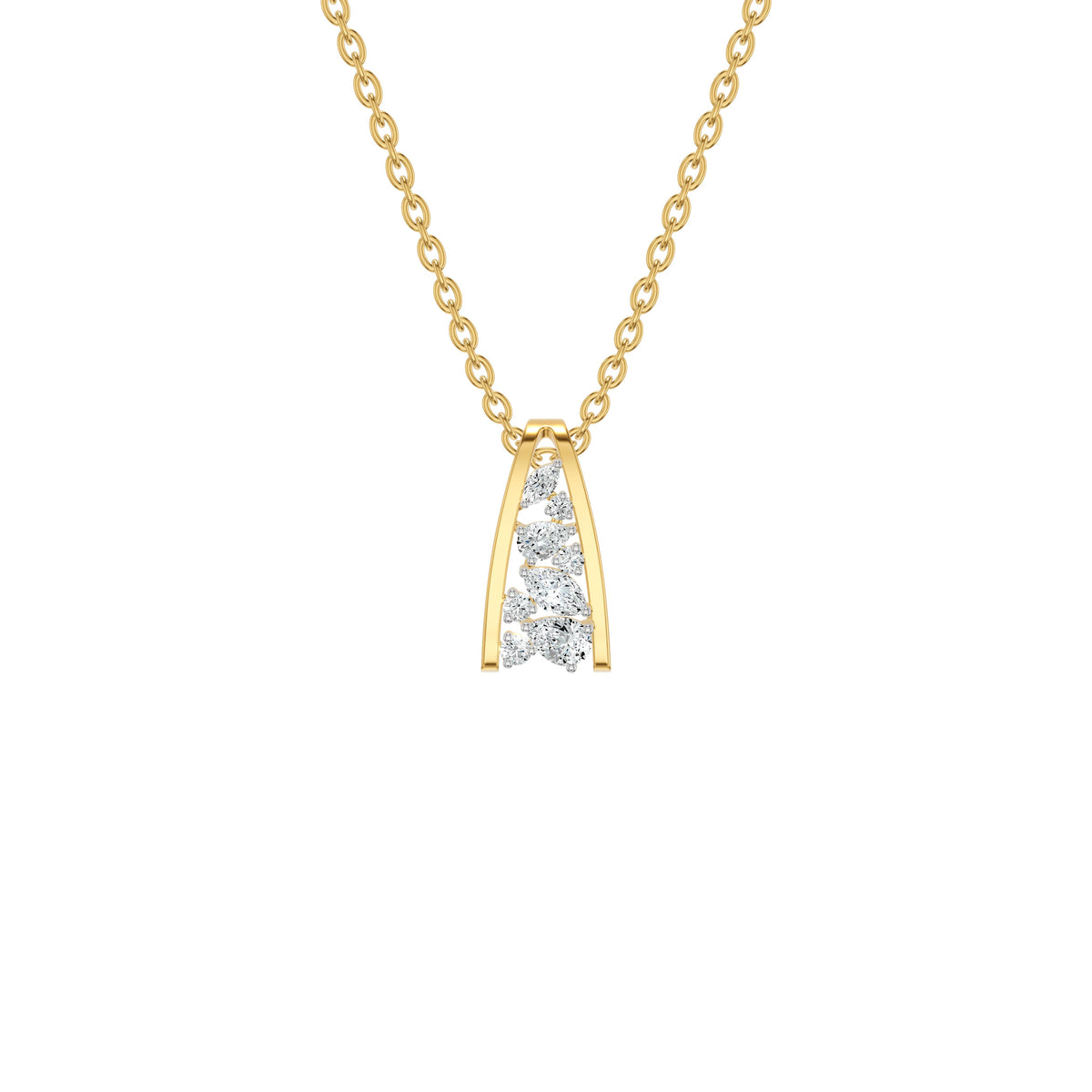 NJ-NLCP3840 18 KT / Yellow Gold