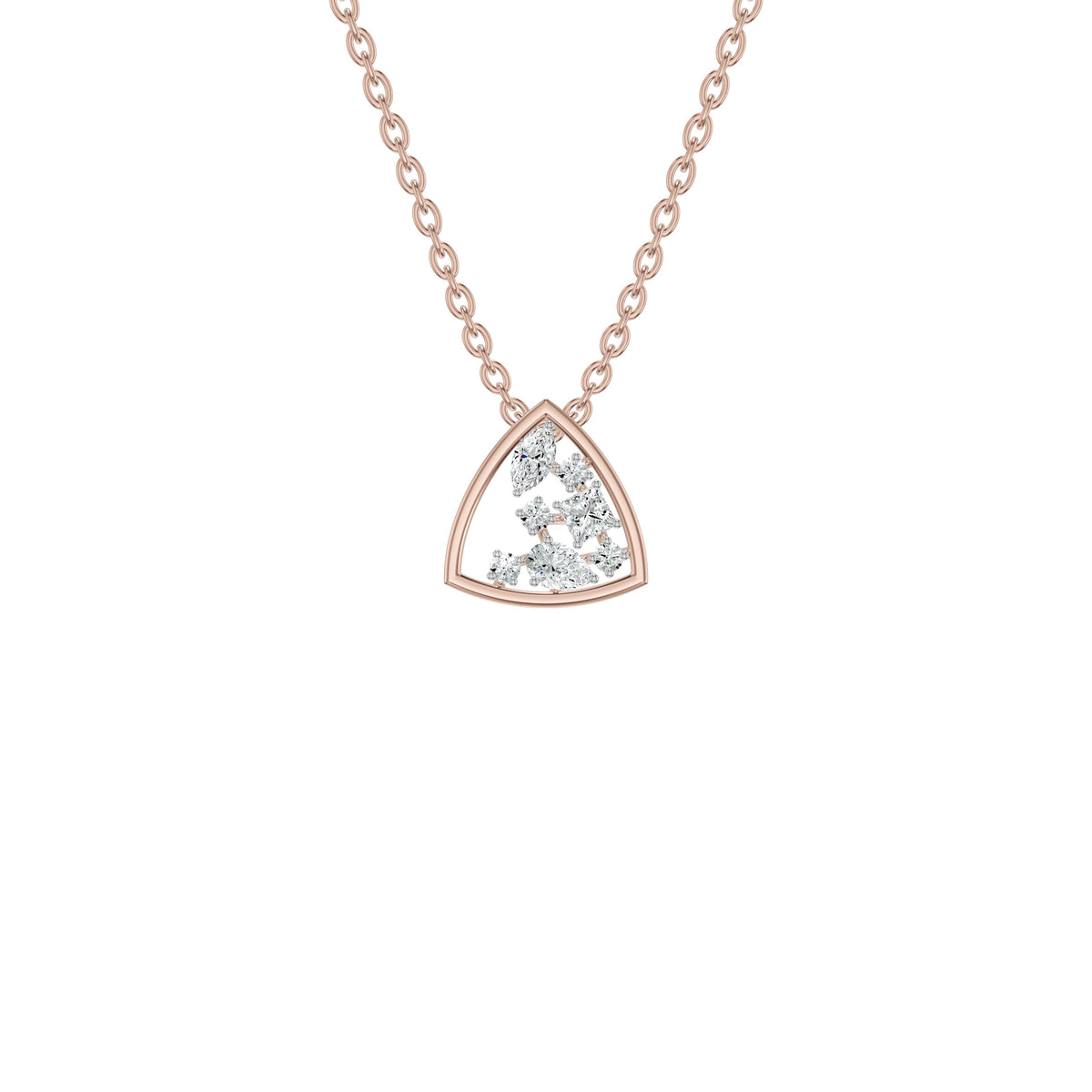 NJ-NLCP4054 18 KT / Rose Gold