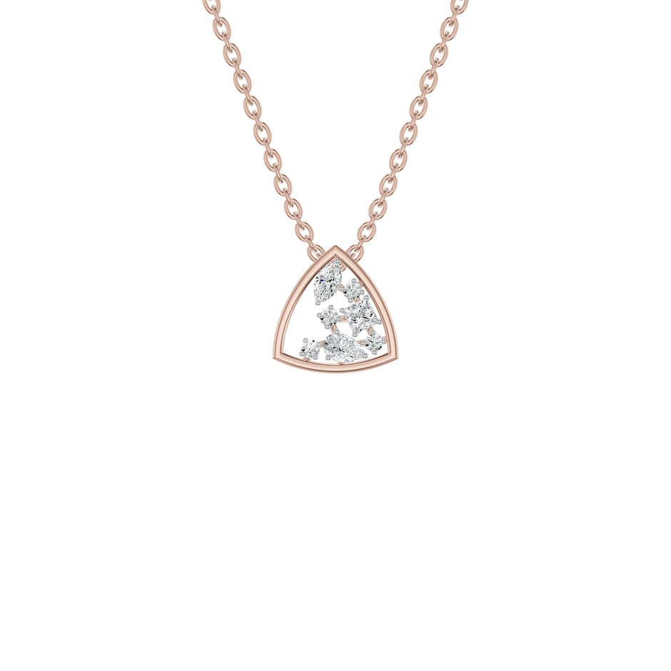 NJ-NLCP4054 18 KT / Rose Gold