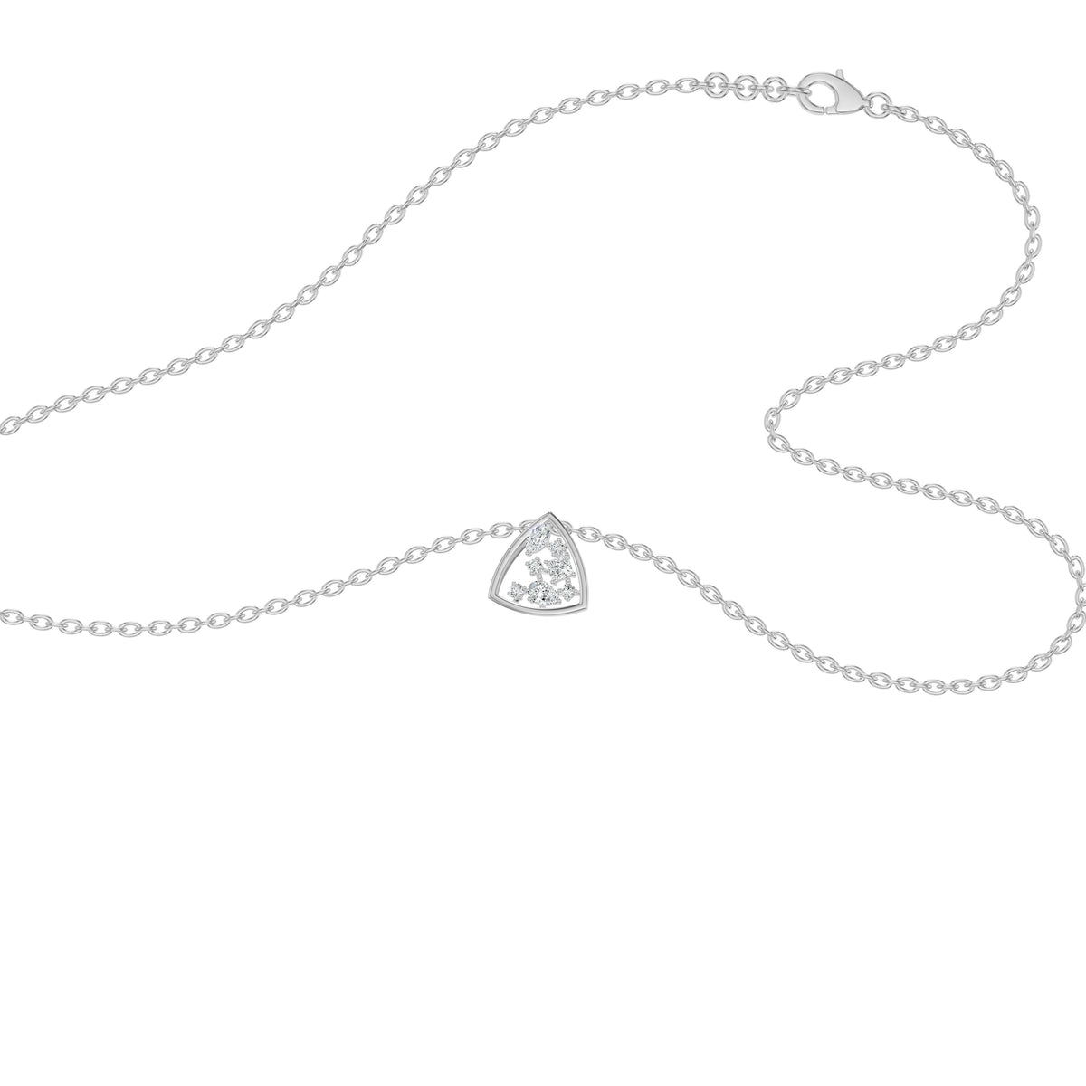 NJ-NLCP4054 18 KT / White Gold