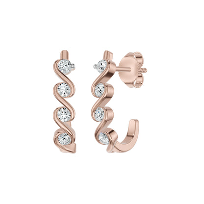 NJ-NMSER13101 18 KT / Rose Gold