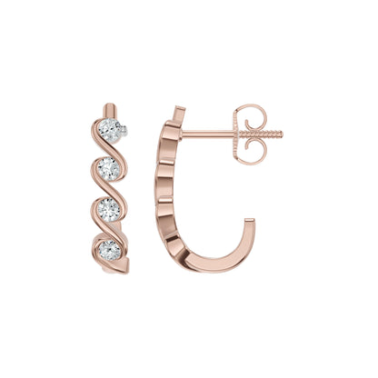 NJ-NMSER13101 18 KT / Rose Gold