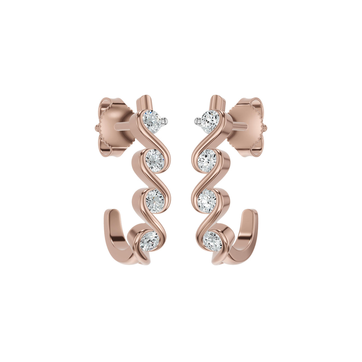 NJ-NMSER13101 18 KT / Rose Gold