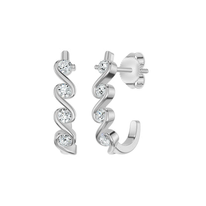 NJ-NMSER13101 18 KT / White Gold