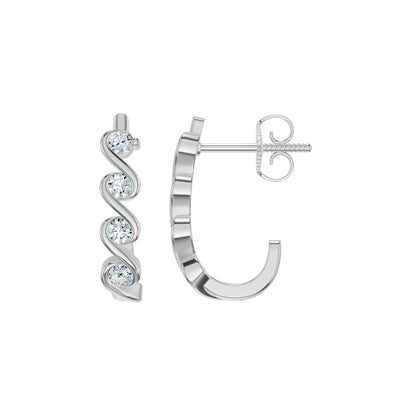 NJ-NMSER13101 18 KT / White Gold