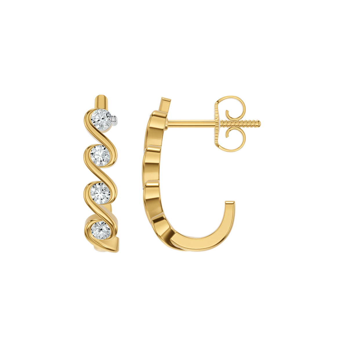 NJ-NMSER13101 18 KT / Yellow Gold