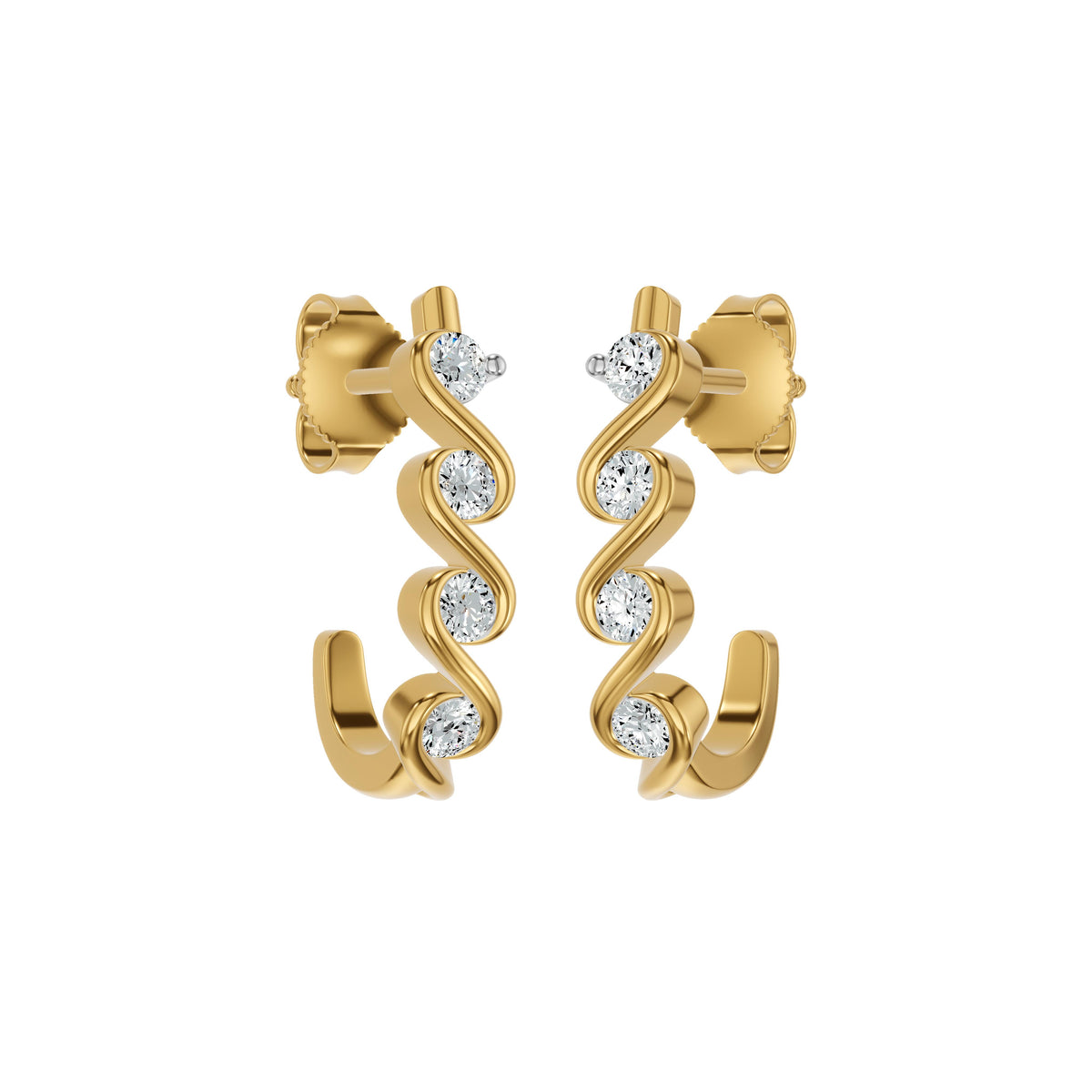 NJ-NMSER13101 18 KT / Yellow Gold