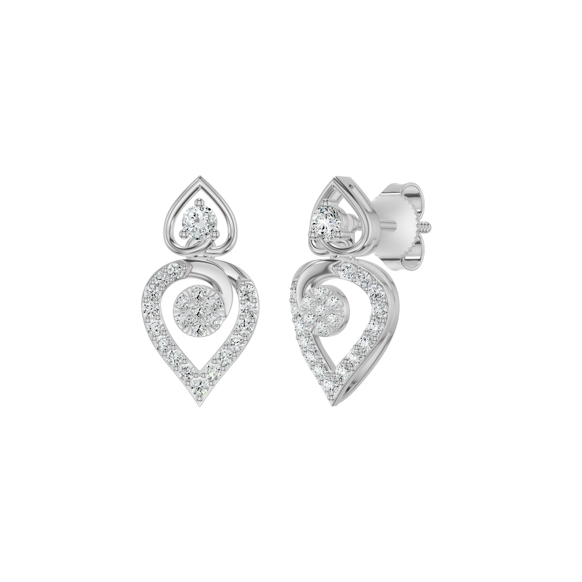 NJ-NNLER32104 18 KT / White Gold