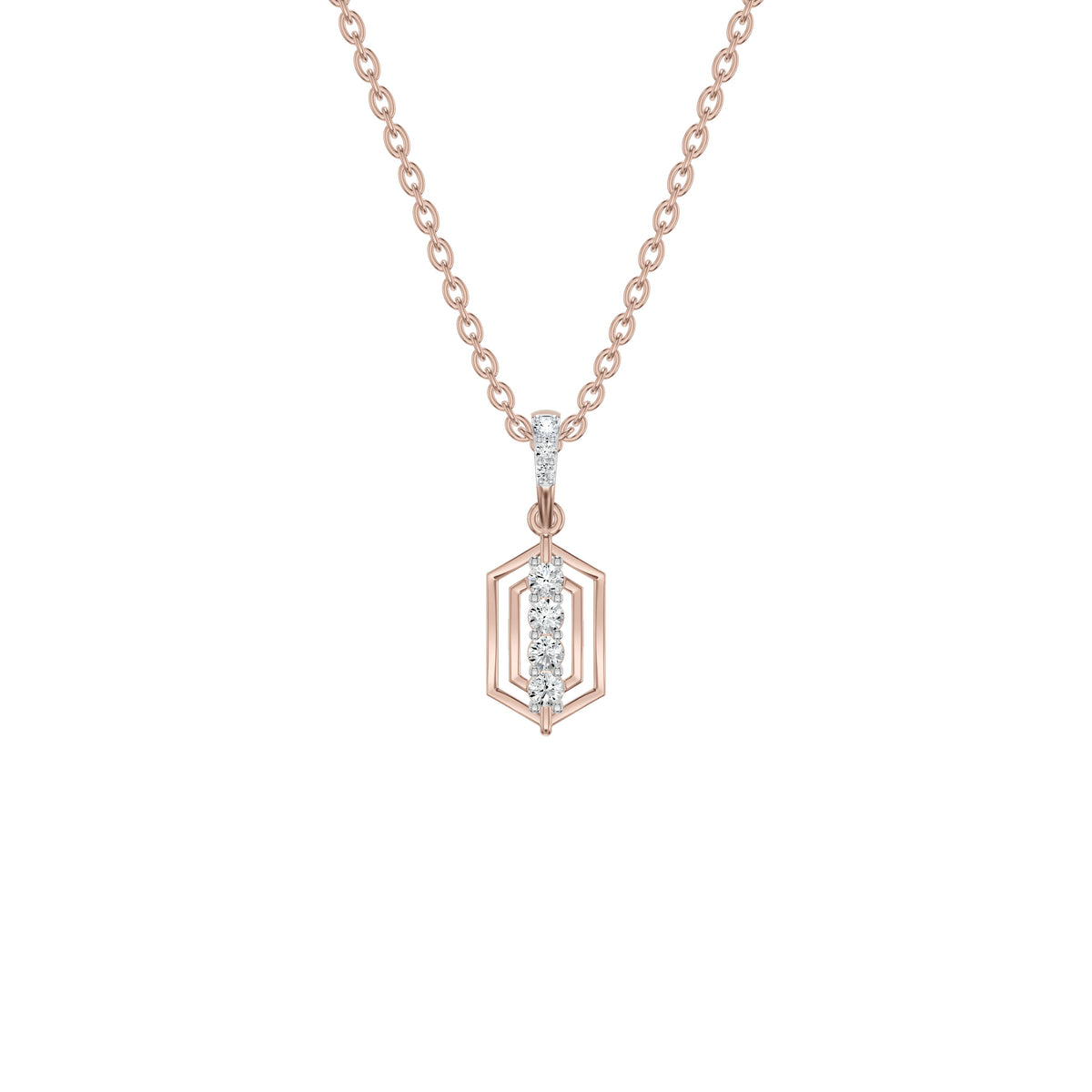 NJ-NSFP18410 18 KT / Rose Gold