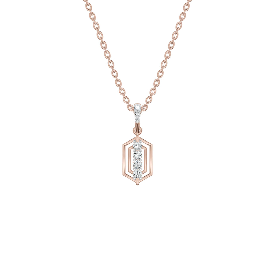 NJ-NSFP18410 18 KT / Rose Gold