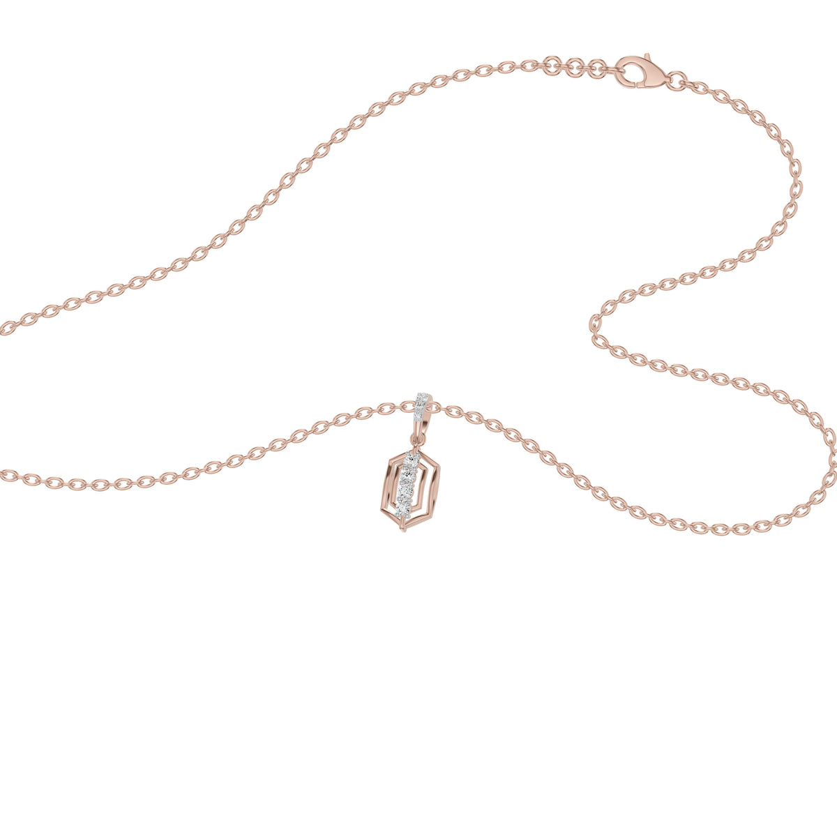NJ-NSFP18410 18 KT / Rose Gold