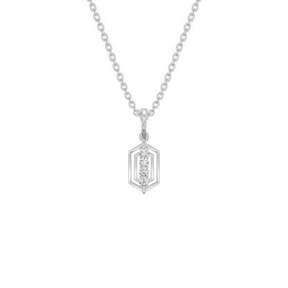 NJ-NSFP18410 18 KT / White Gold