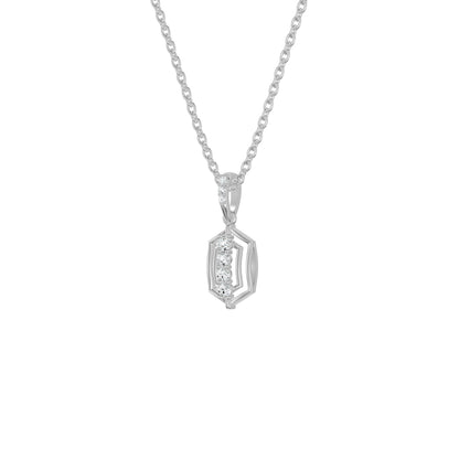 NJ-NSFP18410 18 KT / White Gold