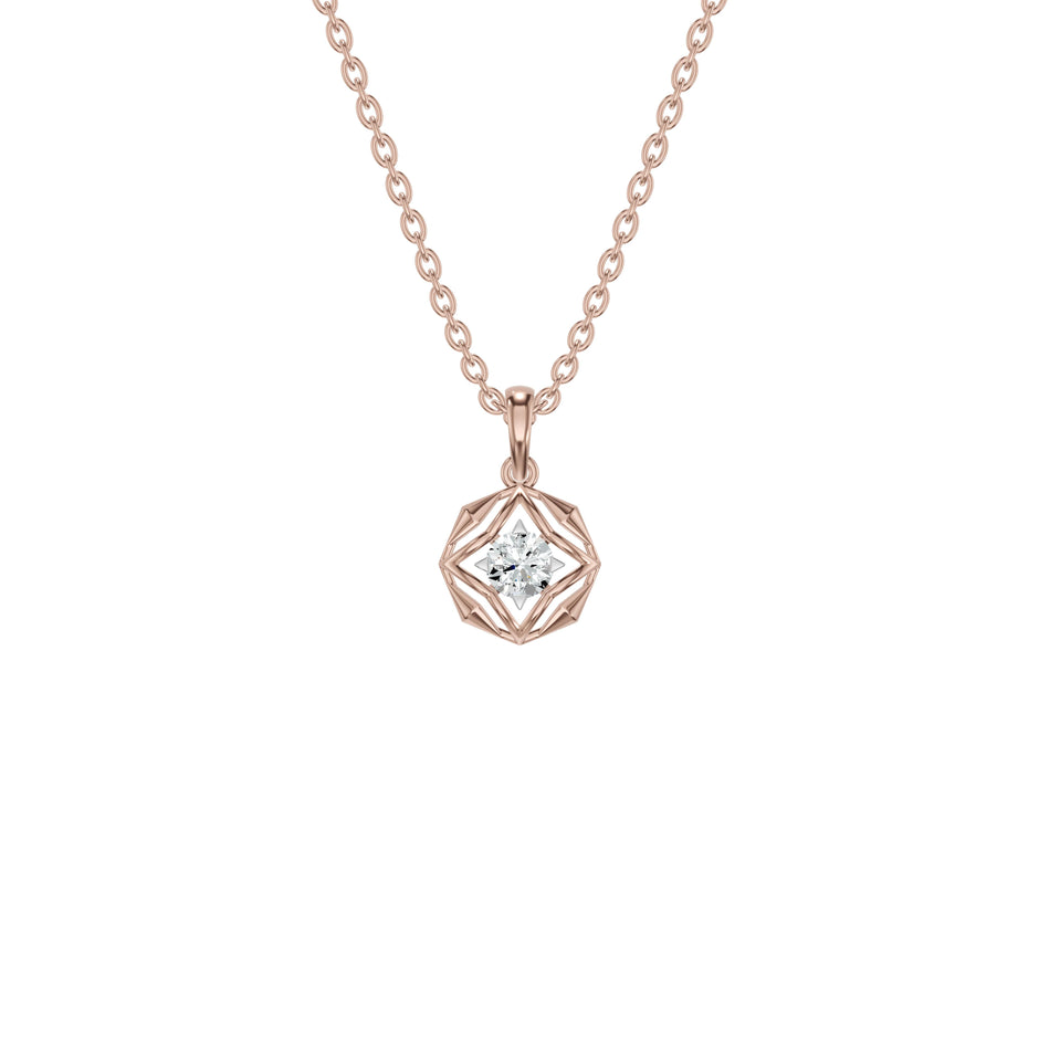 NJ-NSFP23506 18 KT / Rose Gold