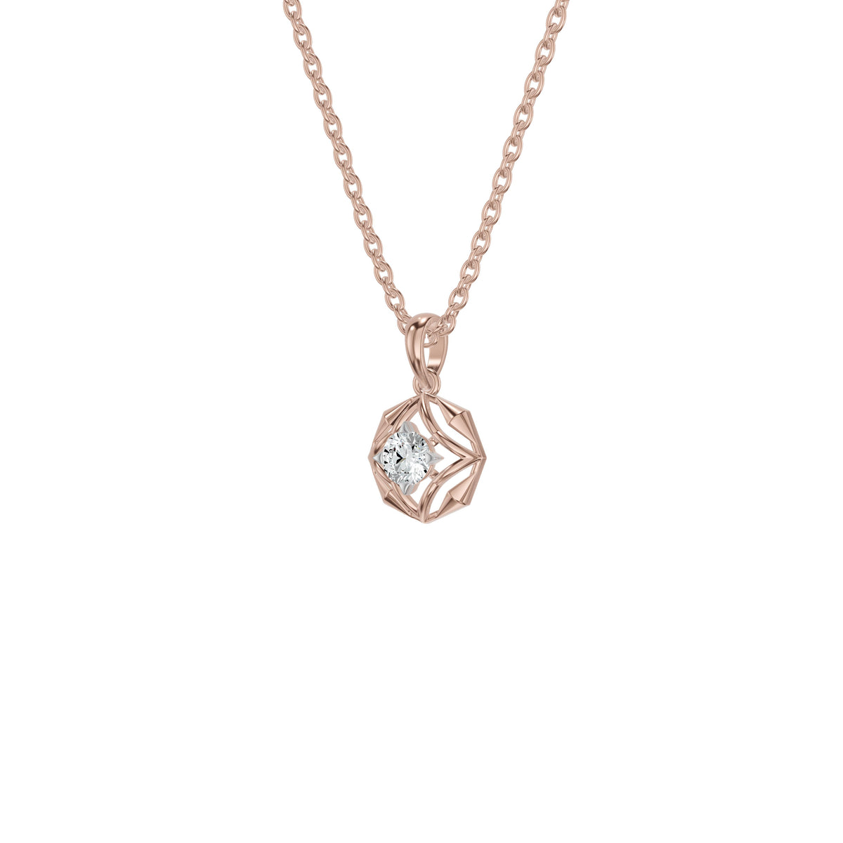 NJ-NSFP23506 18 KT / Rose Gold