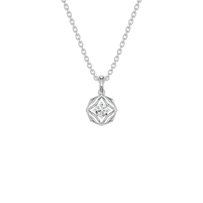 NJ-NSFP23506 18 KT / White Gold