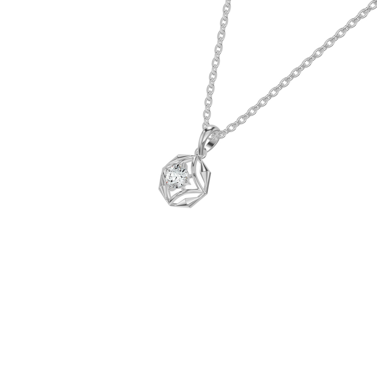 NJ-NSFP23506 18 KT / White Gold