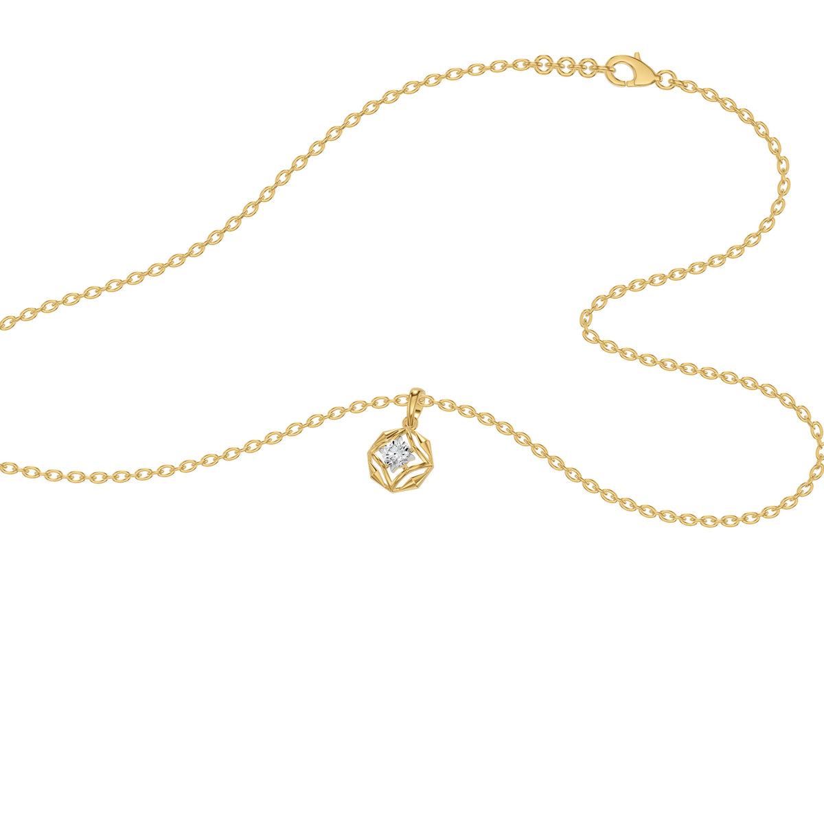 NJ-NSFP23506 18 KT / Yellow Gold