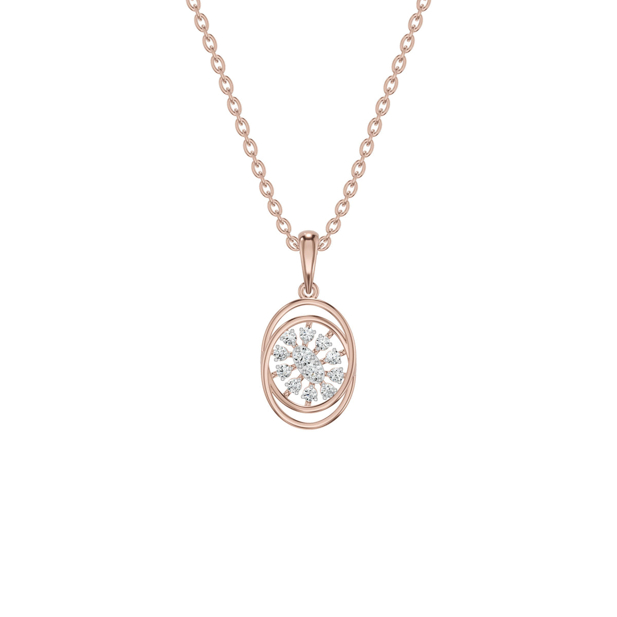 NJ-NSFP23807 18 KT / Rose Gold