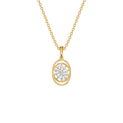 NJ-NSFP23807 18 KT / Yellow Gold