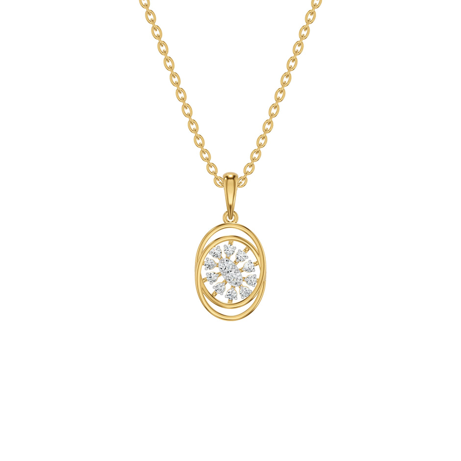 NJ-NSFP23807 18 KT / Yellow Gold