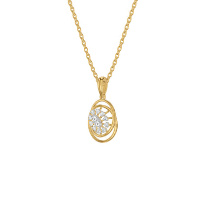 NJ-NSFP23807 18 KT / Yellow Gold
