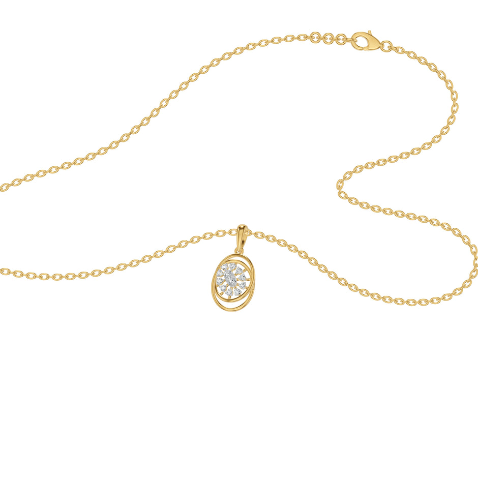 NJ-NSFP23807 18 KT / Yellow Gold