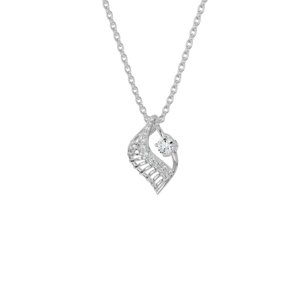 NJ-NSFP24209 18 KT / White Gold