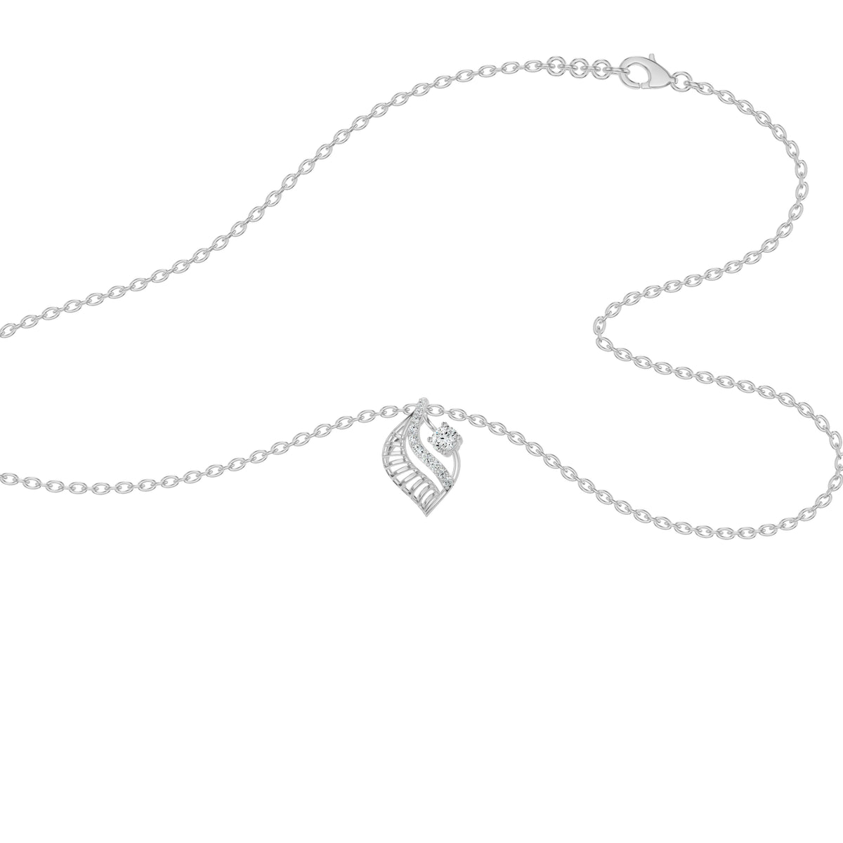 NJ-NSFP24209 18 KT / White Gold
