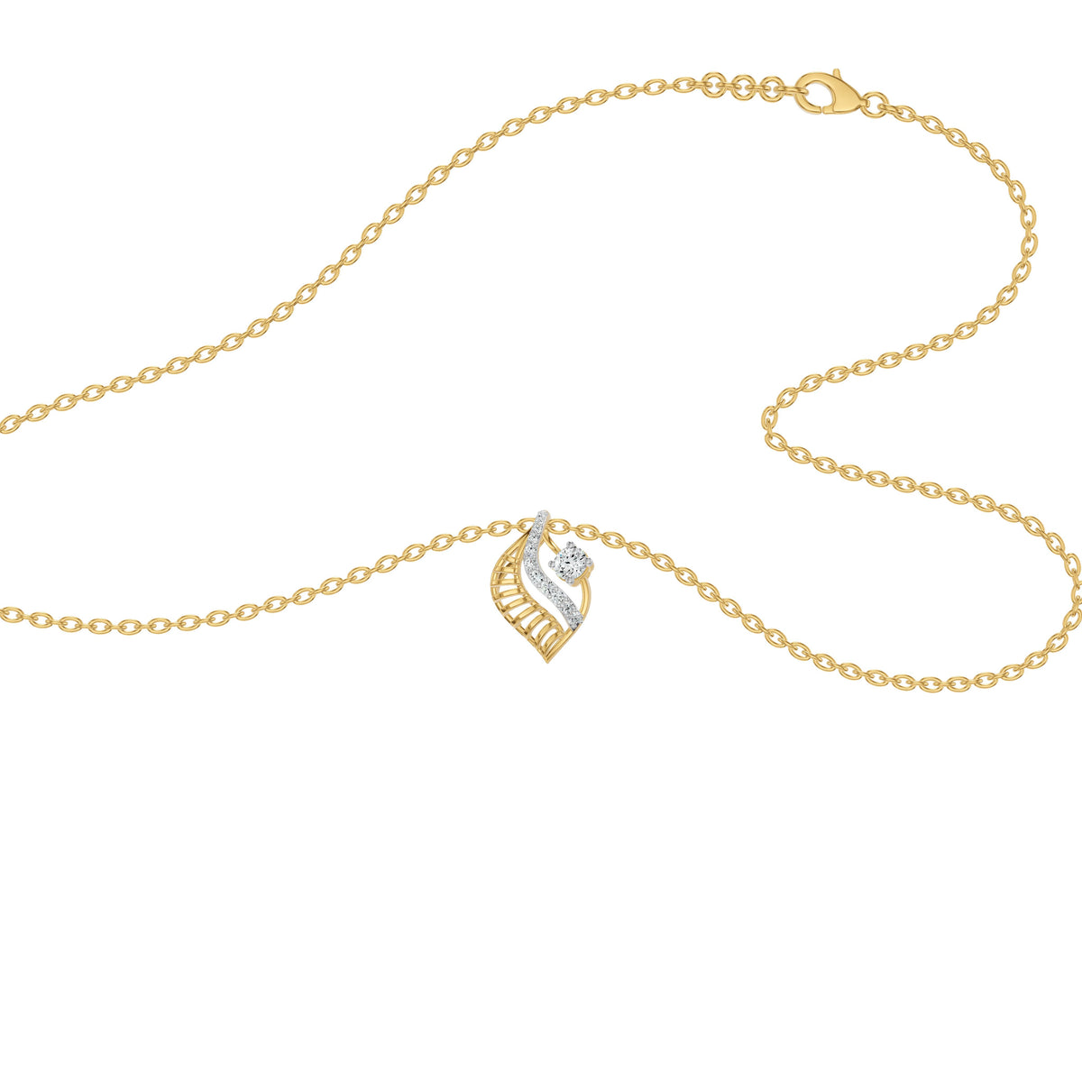 NJ-NSFP24209 18 KT / Yellow Gold
