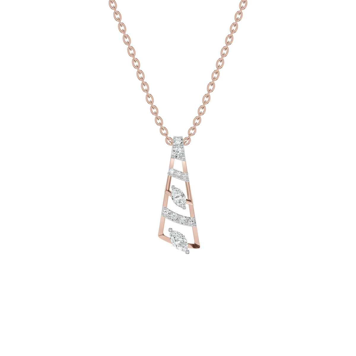 NJ-NSFP24704 18 KT / Rose Gold
