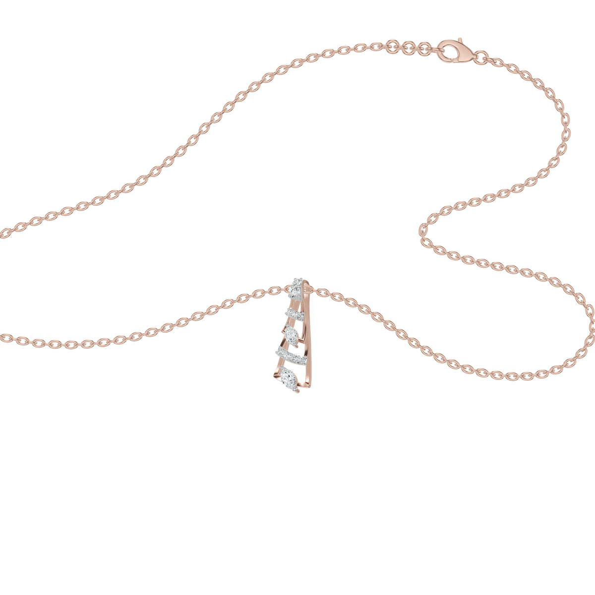 NJ-NSFP24704 18 KT / Rose Gold