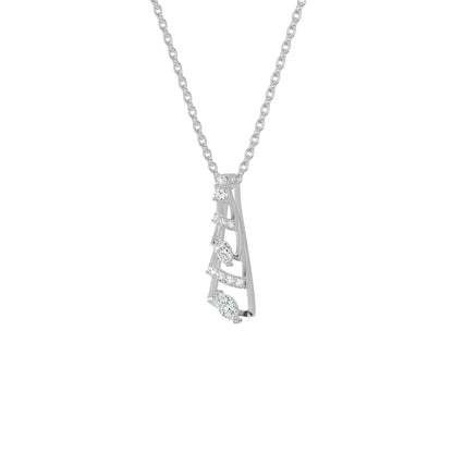 NJ-NSFP24704 18 KT / White Gold