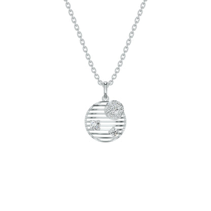 NJ-NSFP28906 18 KT / White Gold