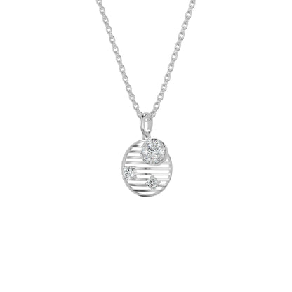 NJ-NSFP28906 18 KT / White Gold