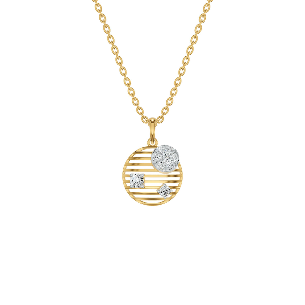 NJ-NSFP28906 18 KT / Yellow Gold