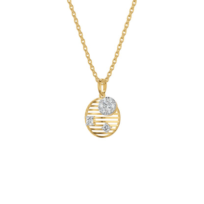NJ-NSFP28906 18 KT / Yellow Gold