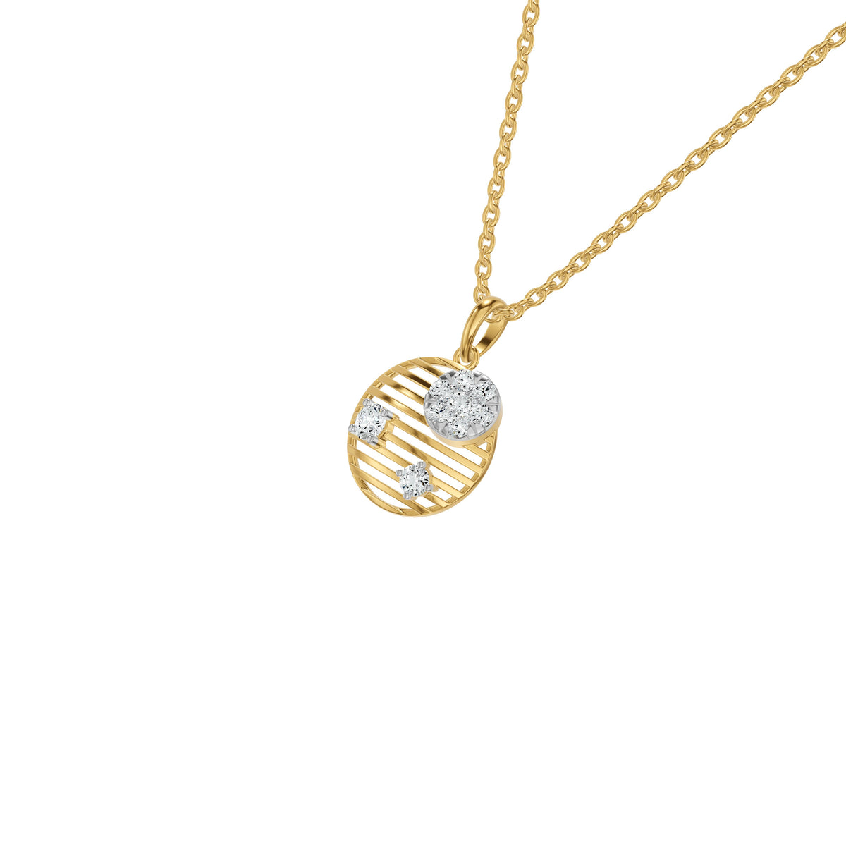 NJ-NSFP28906 18 KT / Yellow Gold