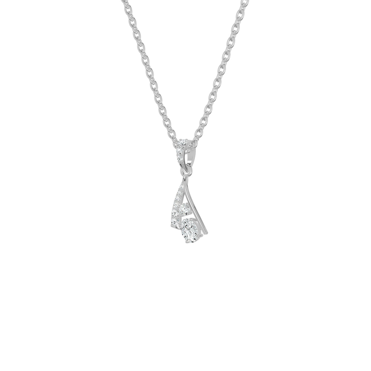 NJ-NSFP29101 18 KT / White Gold
