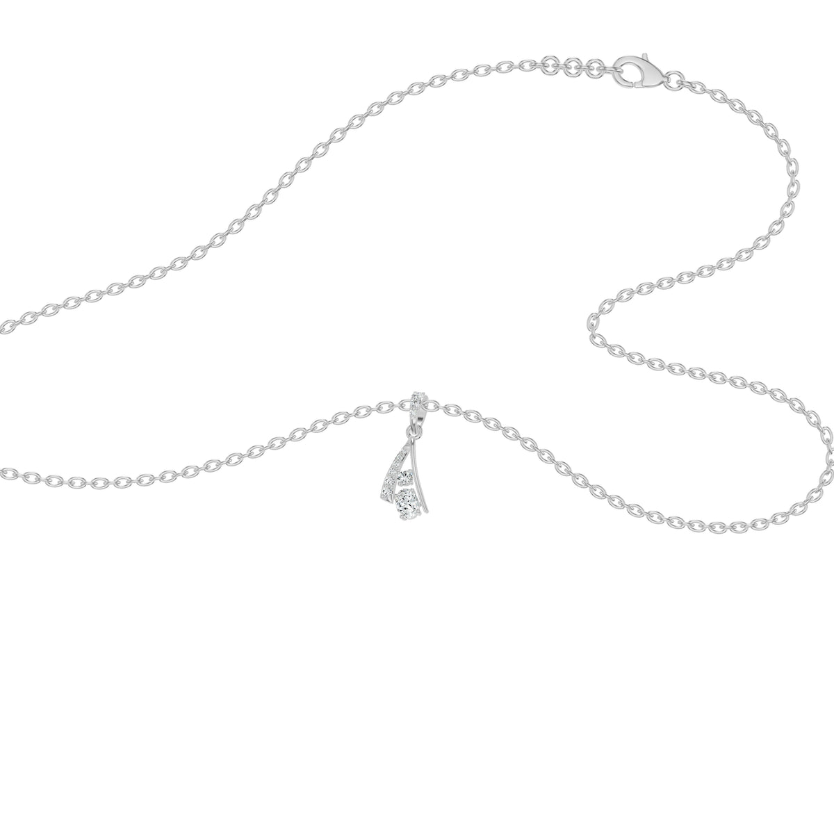 NJ-NSFP29101 18 KT / White Gold