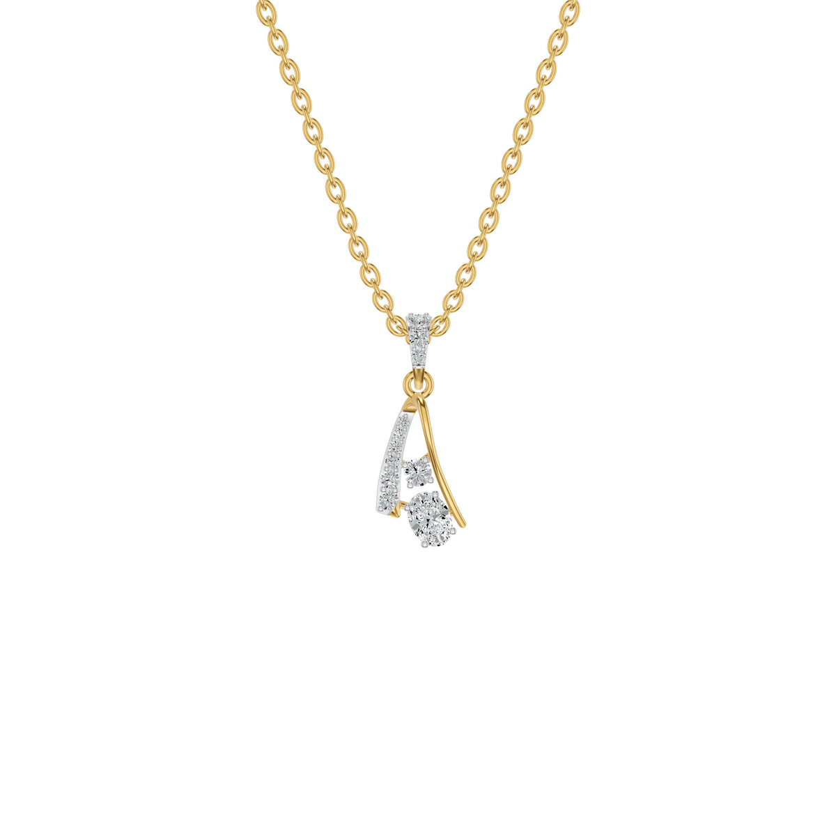 NJ-NSFP29101 18 KT / Yellow Gold