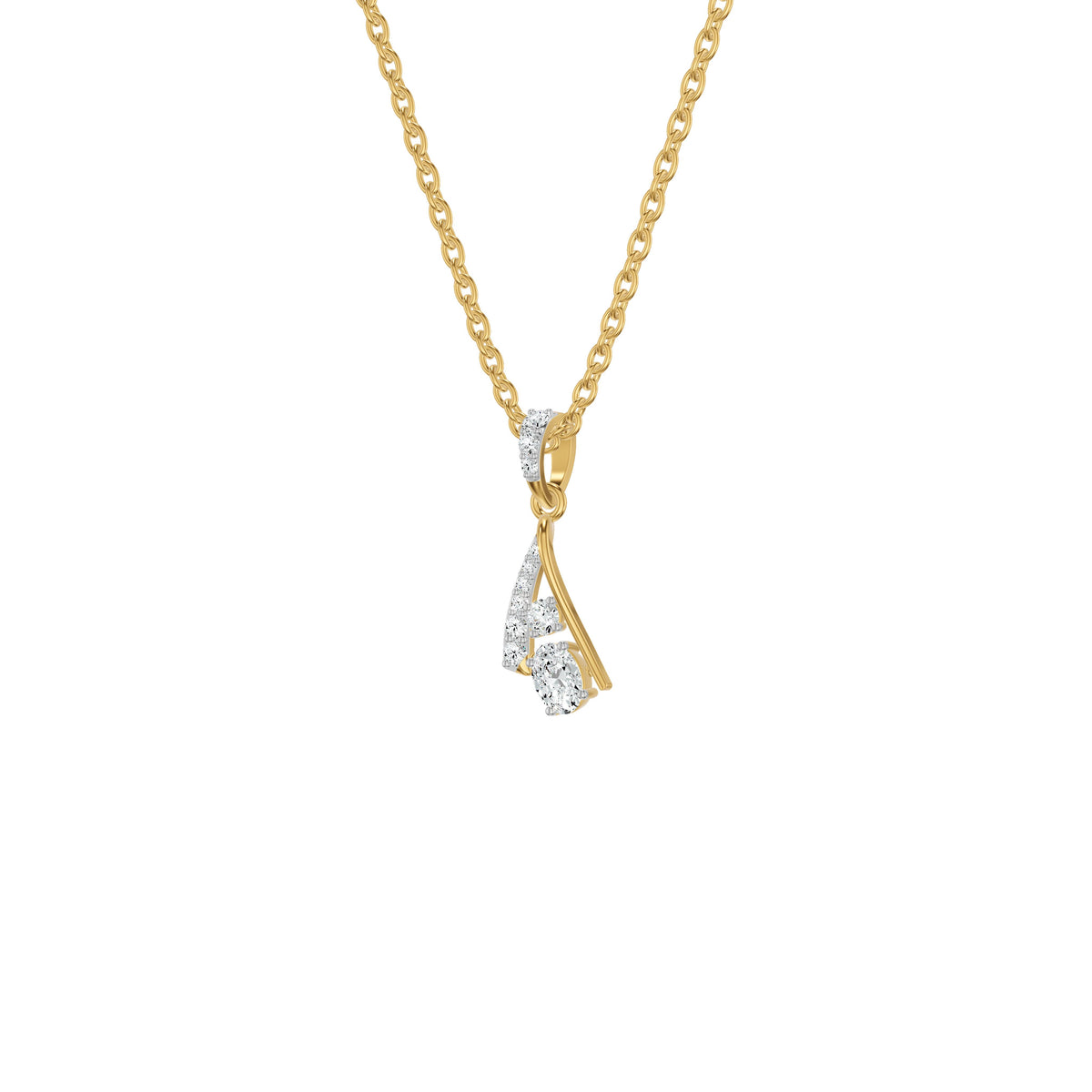 NJ-NSFP29101 18 KT / Yellow Gold